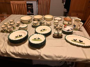 Zeller Haan & Kip Servies - 42 Delig Compleet beschikbaar voor biedingen