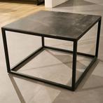 Ihouse Salontafel Tolanti Vierkant Zwart Keramiek, Ophalen, 50 tot 100 cm, Vierkant, Nieuw