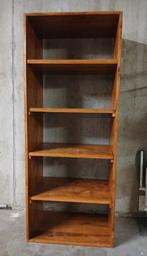 Stevige houten vakkenkast, Huis en Inrichting, Kasten | Boekenkasten, Ophalen, Met plank(en), 50 tot 100 cm, Modern