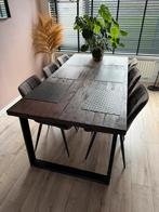 Eettafel 6 personen, Huis en Inrichting, Tafels | Eettafels, Ophalen, Rechthoekig, 200 cm of meer, 50 tot 100 cm