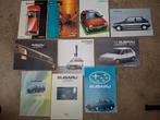 Lot autofolders Subaru Justy, Boeken, Verzenden, Zo goed als nieuw, Algemeen