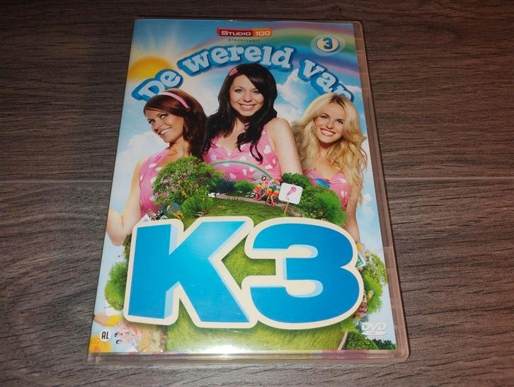 K3 - De Wereld Van K3, Cd's en Dvd's, Dvd's | Kinderen en Jeugd, Zo goed als nieuw, Alle leeftijden, Ophalen of Verzenden