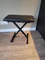 Verstelbare piano bank, Muziek en Instrumenten, Ophalen, Zo goed als nieuw, Zwart, Piano
