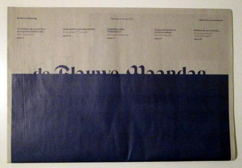 De Blauwe maandag - Tabloid der Verwondering - 20-1-2025., Boeken, Tijdschriften en Kranten, Nieuw, Ophalen of Verzenden