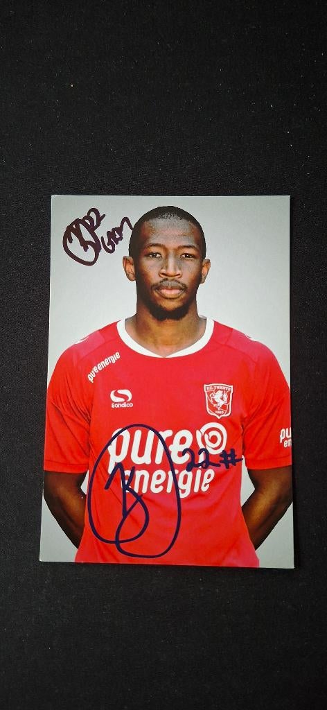 Spelerskaart met handtekening; Kamohelo Mokotjo # FC Twente, Verzenden, Nieuw, F.C. Twente, Spelerskaart