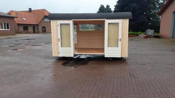 Pipowagen tinyhouse werfkeet nieuw  beschikbaar voor biedingen