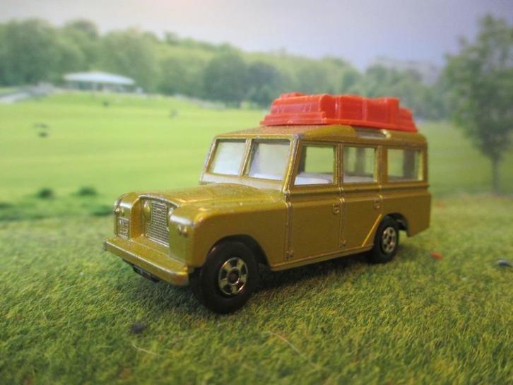 1:72 Land Rover Safari Lesney Matchbox Superfast No.12 izgst, Hobby en Vrije tijd, Modelauto's | Overige schalen, Gebruikt, Ophalen of Verzenden