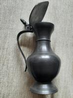 tinnen eikeltjes kannetje met deksel tin buikkan 14 cm 310 g, Ophalen of Verzenden