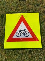 Verkeersbord, pas op fietsers, Ophalen, Zo goed als nieuw
