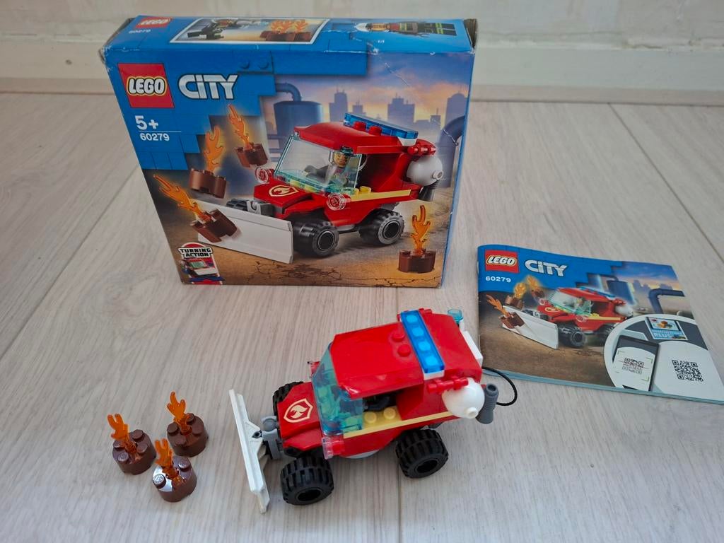 Lego city 60279 brandweerauto, Ophalen of Verzenden, Zo goed als nieuw, Complete set, Lego
