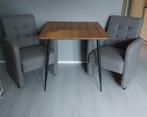 Eettafel met 2 stoelen, Huis en Inrichting, Complete eetkamers, 4 tot 6 stoelen, Gebruikt, Ophalen of Verzenden