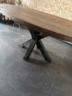 Ovale Eettafel - 190x87cm, Huis en Inrichting, Gebruikt, Vijf personen of meer, 150 tot 200 cm, Ovaal