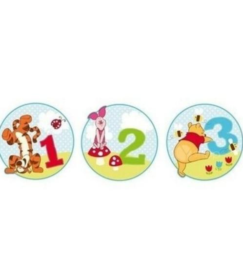 3 grote Winnie de Poeh foam muurstickers NIEUW IN VERPAKKING, Kinderen en Baby's, Kinderkamer | Inrichting en Decoratie, Nieuw