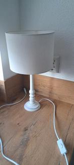 Tafellamp,  gebroken wit, Huis en Inrichting, Lampen | Tafellampen, Ophalen, Zo goed als nieuw, Minder dan 50 cm