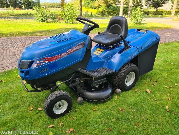 Castelgarden Twincut 13.5/102 zitmaaier met opvangbak., Tuin en Terras, Zitmaaiers, Gebruikt, 90 tot 120 cm, Elektrische starter