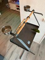 Papegaaien standaard, Ophalen of Verzenden, Zo goed als nieuw, Metaal, Vogelkooi