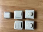 Wisselschakelaars & dimmers, Doe-het-zelf en Verbouw, Elektra en Kabels, Ophalen of Verzenden, Schakelaar