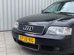 Audi A6 Limousine 2.4|Youngtimer|Climate Control|Nette Staat, Voorwielaandrijving, Stof, Gebruikt, Zwart