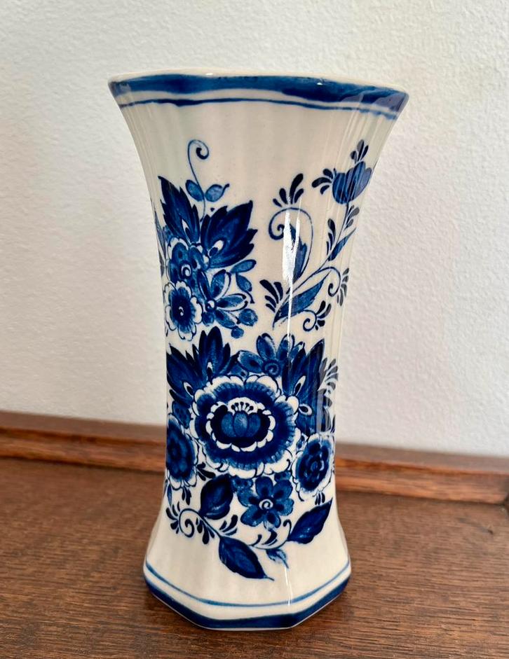 Delfts Blauw handwerk Royal Goedewaagen vaas 15,5 cm, Antiek en Kunst, Antiek | Vazen, Ophalen of Verzenden