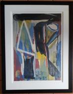 Bram van Velde(1895) Kleur Lithografie "Comp YR 318" Ges Gen, Ophalen of Verzenden