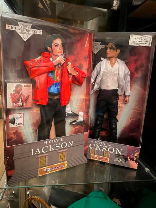 Michael jackson collectie poppen cd cassette beeld, Cd's en Dvd's, Cd's | Pop, Gebruikt, 1980 tot 2000, Ophalen of Verzenden