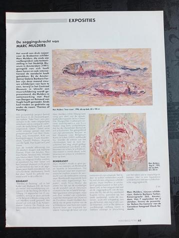 Marc Mulders artikel jaren 80/90 beschikbaar voor biedingen