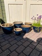 Bloempotten, Tuin en Terras, Bloempotten, Ophalen, Rond, Aardewerk, Minder dan 25 cm