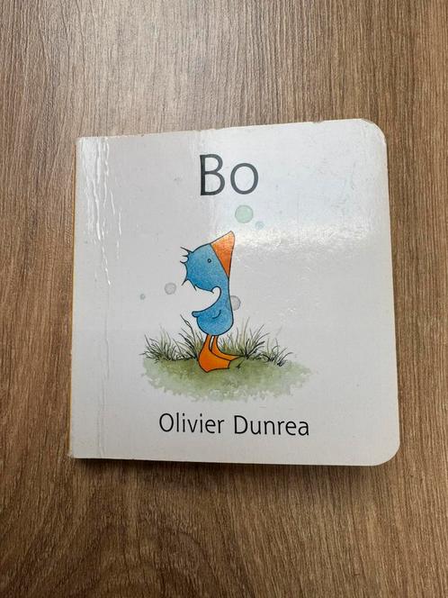 Boek Bo - Olivier Dunrea kartonnen boekje, Boeken, Kinderboeken | Baby's en Peuters, Gelezen, Ophalen of Verzenden