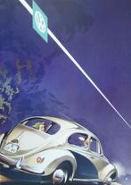 Folder VOLKSWAGEN Kever 08/1958 Uitgave PON NV, Boeken, Ophalen of Verzenden, Zo goed als nieuw, Volkswagen