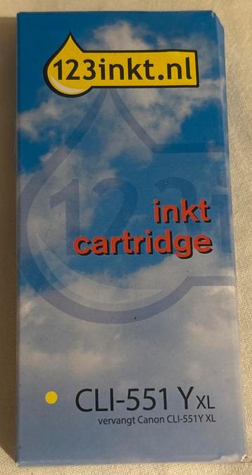 CLI-551 Y XL Geel - Inktcartridge beschikbaar voor biedingen