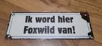 Bar bord ik word hier foxwild van, Huis en Inrichting, Barren, Ophalen of Verzenden, Nieuw