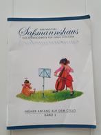 Sassmanhaus band 1 cello, Muziek en Instrumenten, Bladmuziek, Cello, Ophalen of Verzenden, Zo goed als nieuw, Klassiek