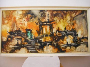 Schilderij Oosters Droompark dat is onze benaming beschikbaar voor biedingen