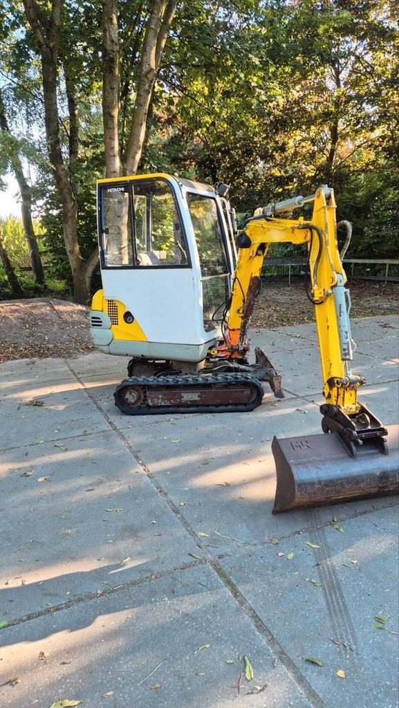 Minigraver  hitachi  marge, Zakelijke goederen, Machines en Bouw | Kranen en Graafmachines, Graafmachine, Ophalen of Verzenden