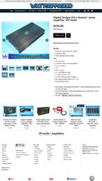 Digital Designs 3Cb 2 kanaals / mono versterker DD Audio, Auto diversen, Autospeakers, Ophalen of Verzenden, Gebruikt