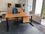 Bureau met Ladekast, Ophalen, Gebruikt, Bureau