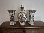 Flora Keramiek Delft Polychroom Set, Antiek en Kunst, Ophalen of Verzenden
