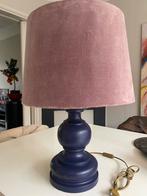 Te koop: tafel lamp, blauw, hoogte 45 cm, Huis en Inrichting, Lampen | Tafellampen, Ophalen of Verzenden, Minder dan 50 cm