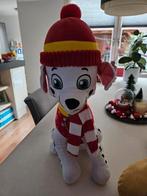 Paw patrol knuffel marshall 50 cm, Ophalen of Verzenden, Zo goed als nieuw, Hond