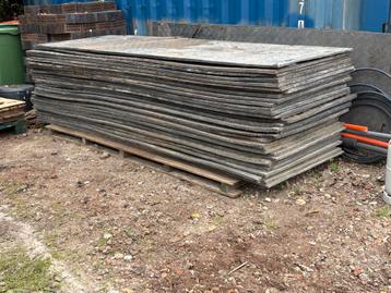 35 Kunststof Rijplaten 300x100x2cm  beschikbaar voor biedingen