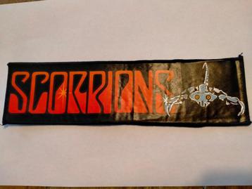The Scorpions vintage rock glamrock superstrip patch embleem