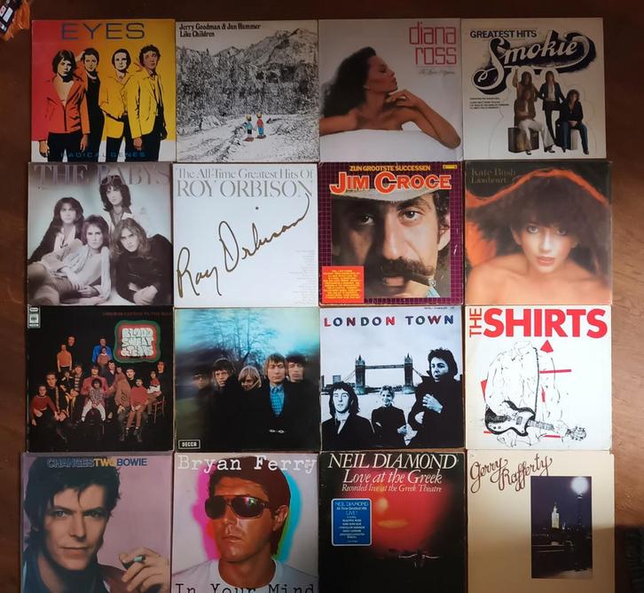 425 Pop/ Rock/ New Wave & Soul lp's €5 per stuk, Cd's en Dvd's, Vinyl | Rock, Gebruikt, Poprock, 12 inch, Ophalen of Verzenden