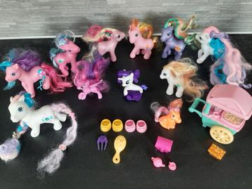 My little pony's grote hoeveelheid lees tekst en zie foto's  beschikbaar voor biedingen