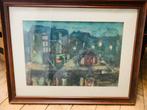 Mooi schilderij, Antiek en Kunst, Kunst | Schilderijen | Klassiek, Ophalen of Verzenden