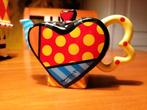 Theepot Romero Britto / mini heart dots, Huis en Inrichting, Keuken | Servies, Ophalen of Verzenden, Zo goed als nieuw, Overige stijlen