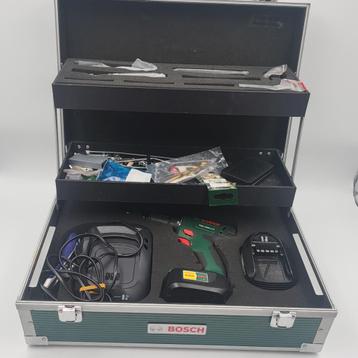 Bosch Groen PSR 1800 LI-2 + Koffer + 2Accu + Oplader + Veel beschikbaar voor biedingen