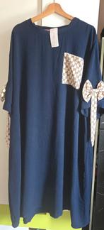 nieuwe donkerblauw jurkje draagbaar tot 54, Ophalen, Nieuw, Blauw, Jurk