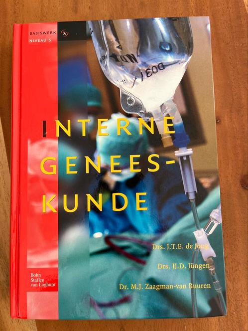 J.T.E. de Jong - Interne geneeskunde, Boeken, Wetenschap, Zo goed als nieuw, Verzenden