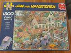Jan v Haasteren puzzel, De Storm. 1500 stukjes, Ophalen of Verzenden, 500 t/m 1500 stukjes, Zo goed als nieuw, Legpuzzel