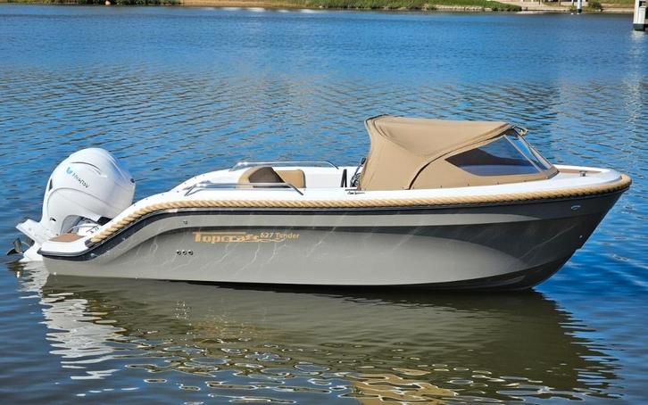 Topcraft 627, 115pk, audio, afgeladen met opties!, Watersport en Boten, Sloepen, Nieuw, 70 pk of meer, 6 meter of meer, Buitenboordmotor
